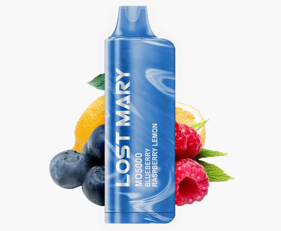 Lost Mary MO5000 5000 Puffs Vape - боровинка малина лимон: Новият вкус, който завладява България