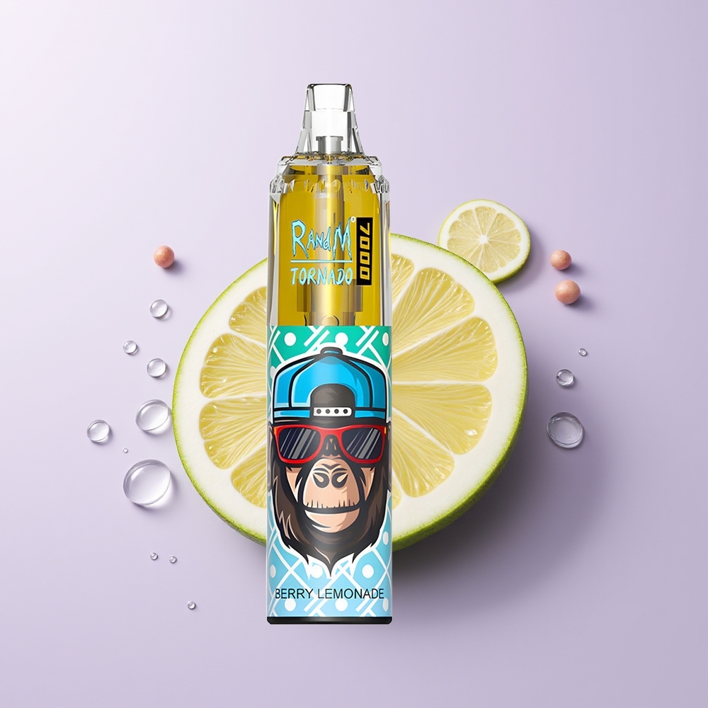 Fumot RandM Tornado 7000 – Berry Lemonade: En Eksplosiv Kombination af Smag og Ydeevne